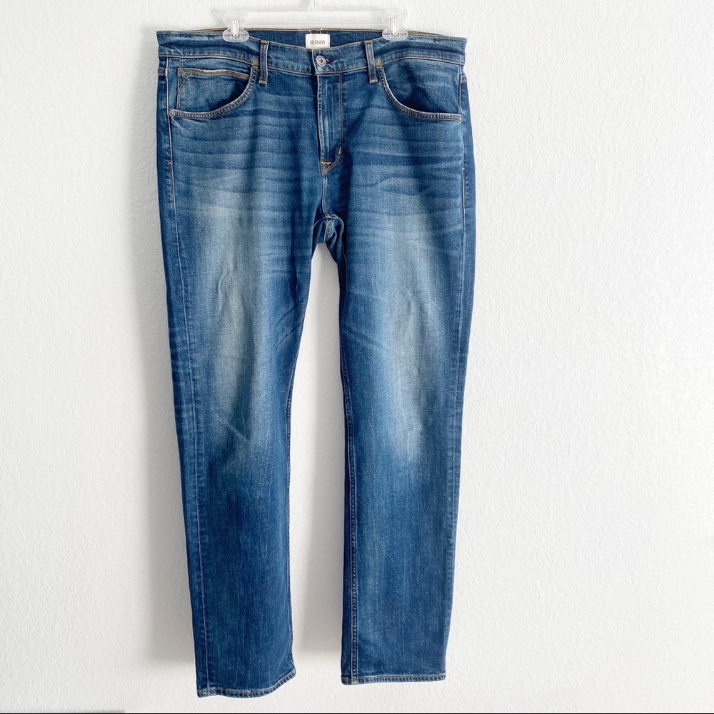 Hudson Jeans Size 38 Men's Slim Fit Blue Denim Jeans